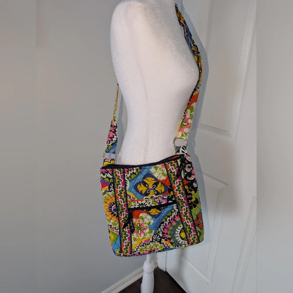 Vera Bradley Boho Abstract Quilted Crossbody